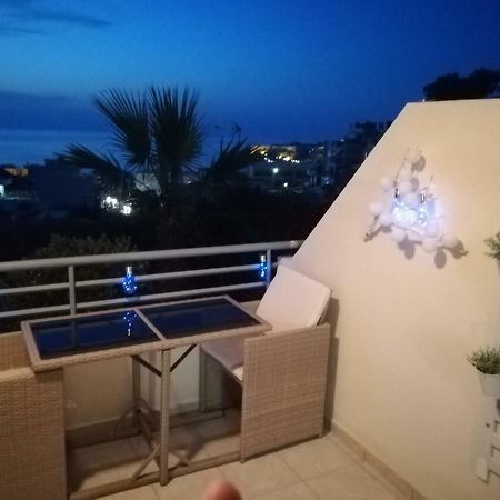 Sea View Cozy Studio Near Center Of Rethymno Town Eksteriør billede