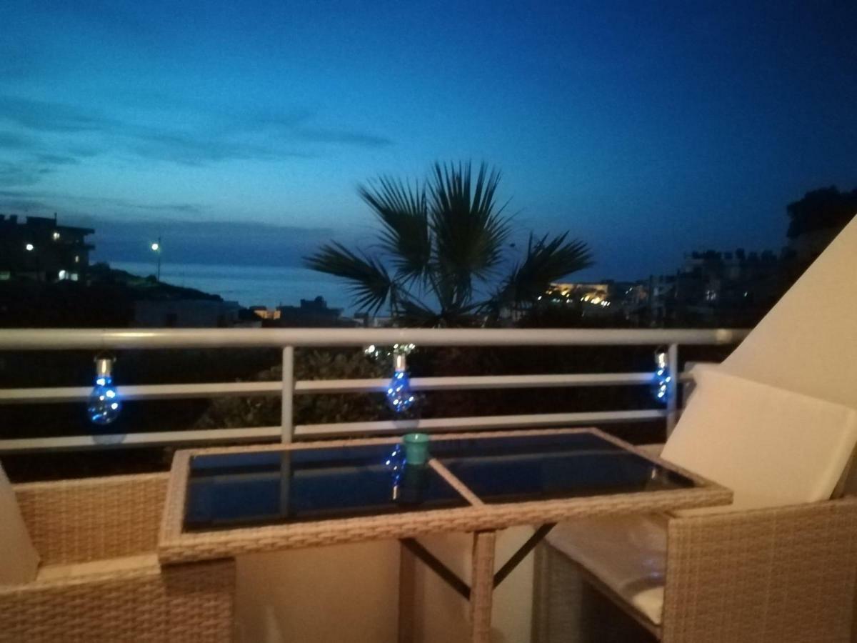 Sea View Cozy Studio Near Center Of Rethymno Town Eksteriør billede