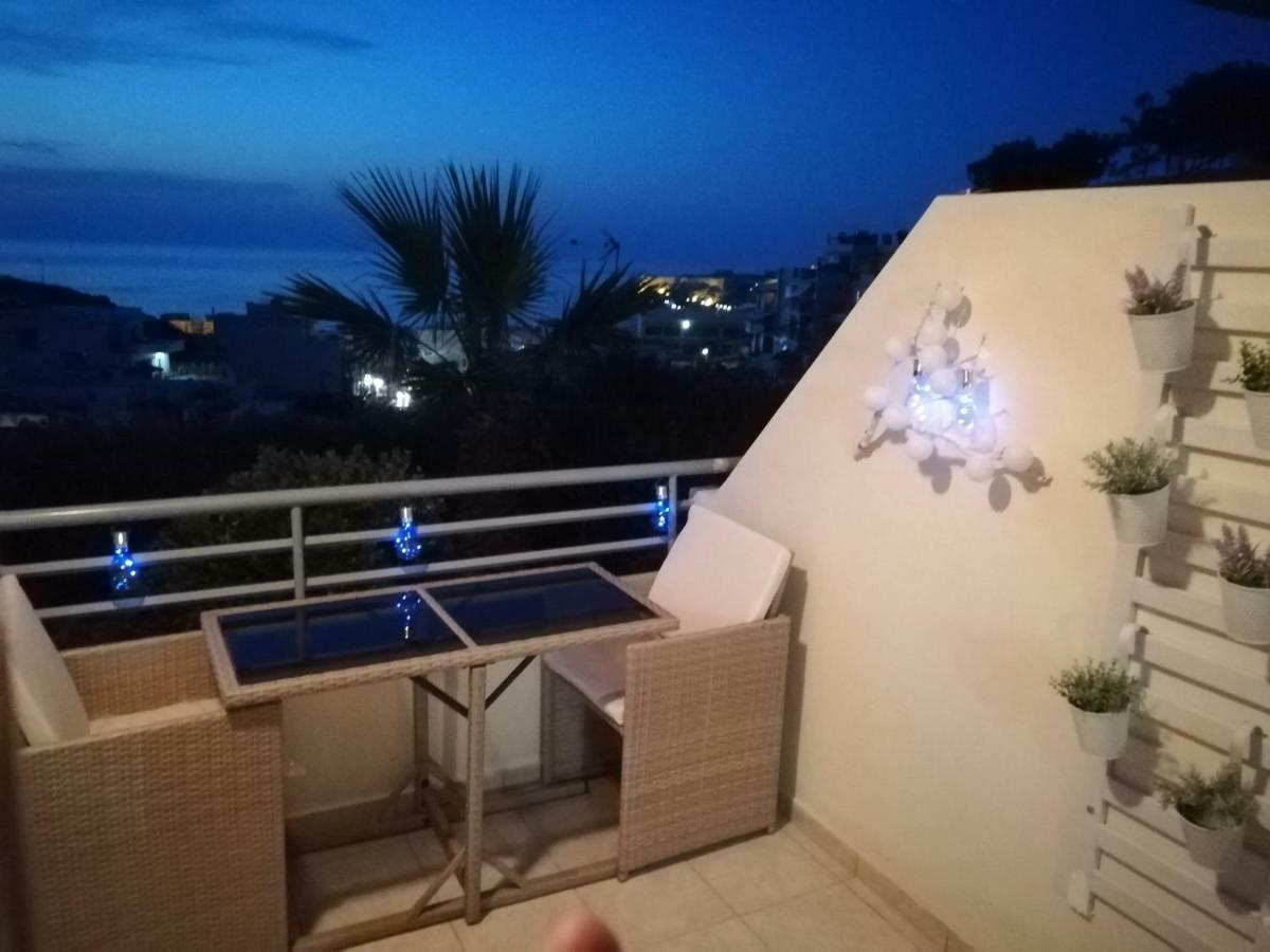 Sea View Cozy Studio Near Center Of Rethymno Town Eksteriør billede