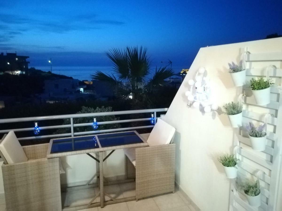 Sea View Cozy Studio Near Center Of Rethymno Town Eksteriør billede