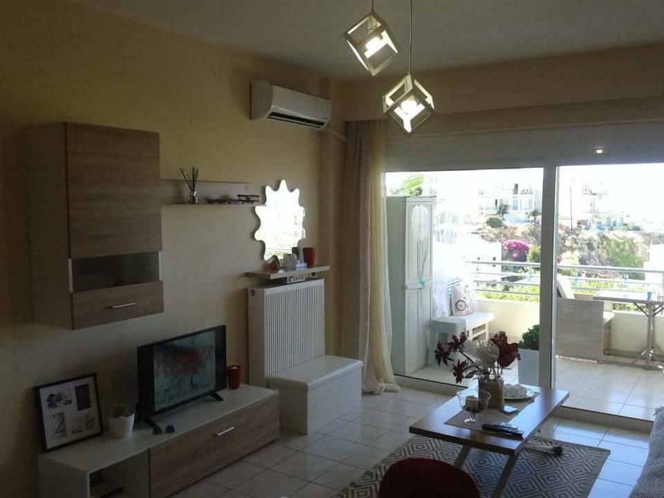 Sea View Cozy Studio Near Center Of Rethymno Town Eksteriør billede
